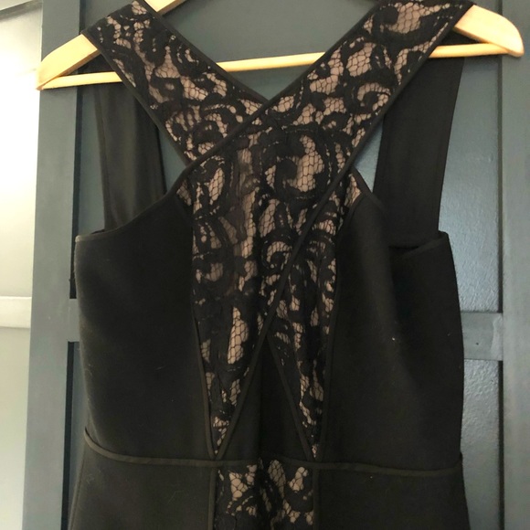 BCBG MaxAzria Lace inset LBD - Picture 3 of 3